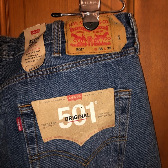 Levi's 501 Original fit Straight leg Men's - Picture 2 of 7